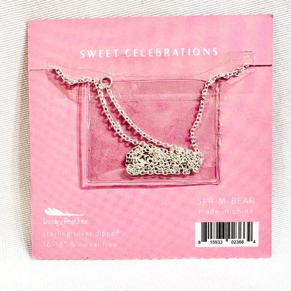 Amazing Mom Necklace - Mama Bear by Lucky Feather  - New on card - Picture 4 of 5